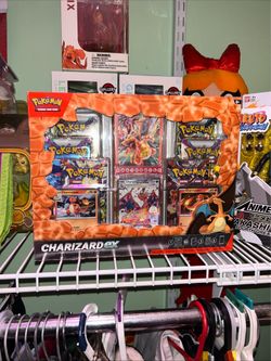 Pokémon TCG: Charizard ex Premium Collection Box - 6 Packs