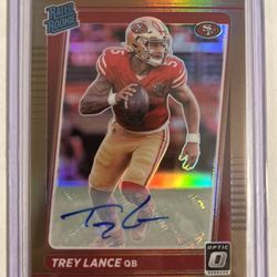 Trey Lance Rated Rookie Auto!!