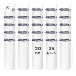 Case of 20oz Sublimation Tumblers 