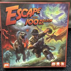 Escape From 100 Million B.C. Board Game (NEW)