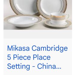 Stunning Mikasa Dinnerware Set 
