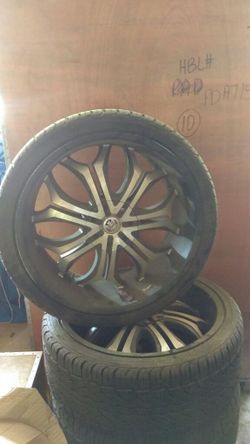 22" Tires and Wheels