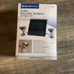 Color Security System 2 Cameras