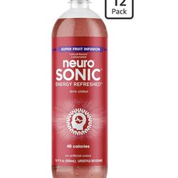 Nero Sonic Super fruit infusion Functional Beverage