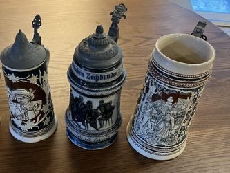 1800’s German Beer Steins