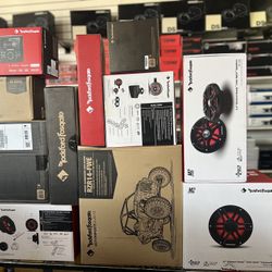 Polaris razor And Can Am rockford fosgate sound systems