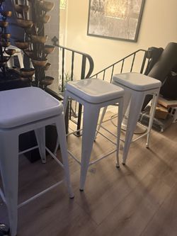 Metal barstools