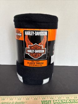 NEW! HARLEY DAVIDSON FLEECE THROW