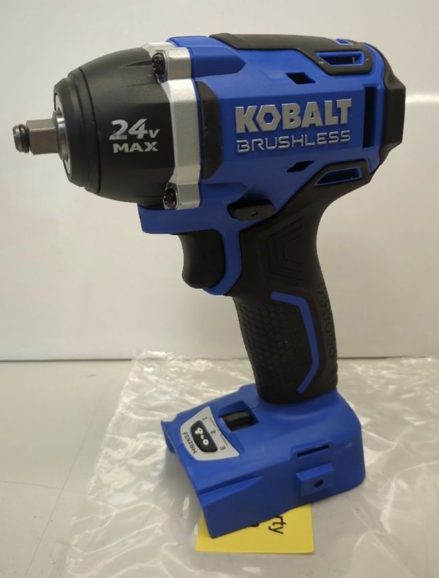 Kobalt KIW 124B-03 24V Variable Brushless 3/8in Drive Cordless Impact Wrench