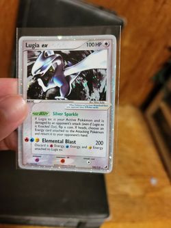 Lugia EX Pokemon Card Unseen Forces 2005 Nintendo TCG 105/115 VTG  holographic for Sale in Dallas, TX - OfferUp