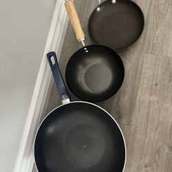 Cooking Pans X3