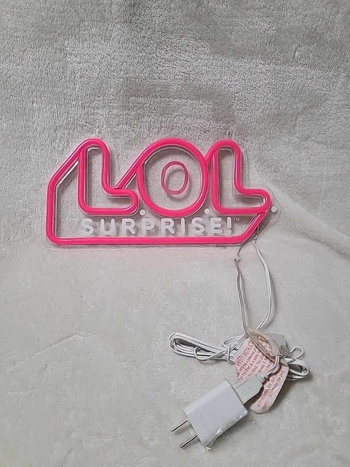 Lol Surprise! Neon LED Light Up Wall Art