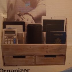 Vintage Desk Organizer MODEL:EOS-WO3