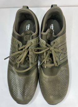 New balance 247 leather olive online