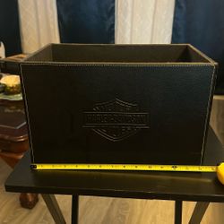 Harley Davidson, leather boxes X3