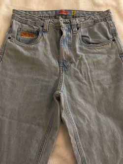 Empyre blue jeans with a relaxed fit
