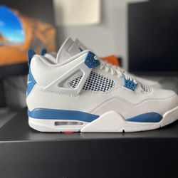 Jordan 4 Military Blue Sz 12 