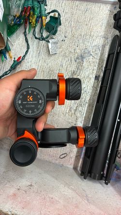K&F 3 geared tripod head