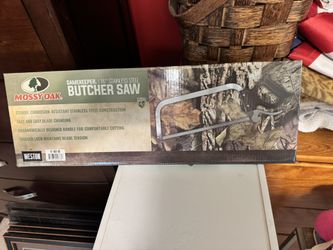 Mossy Oak 16” Stainless Steel Butcher Saw