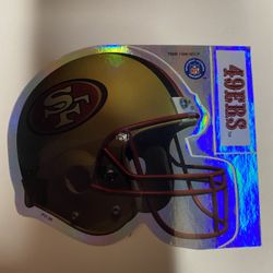 Football Helmet Sport Team Stickers 3rd