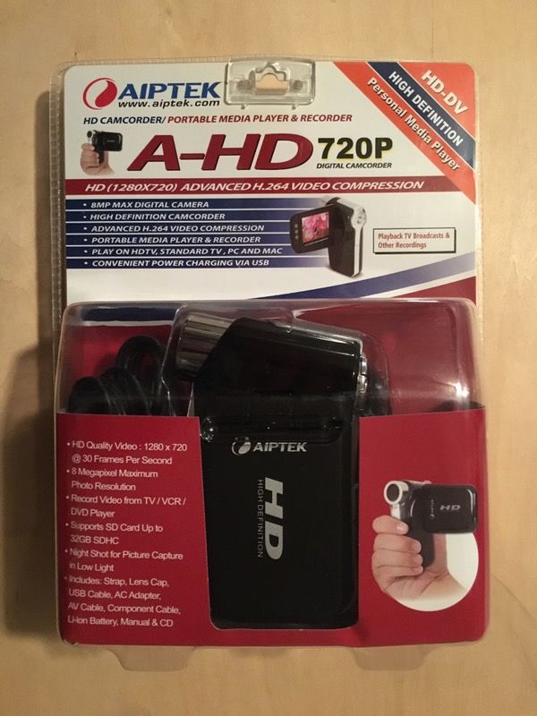 Aiptek A-HD 720p Digital Camcorder