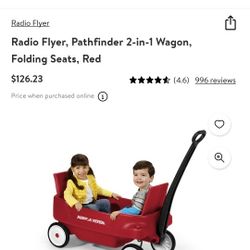 LITTLE TIKE Red WAGON