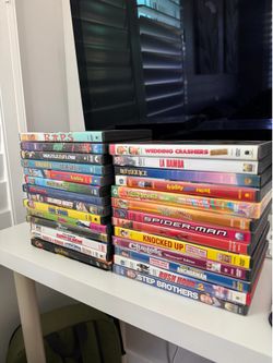 DVD lot - 27 total, spider man, Harry Potter, comedy etc.