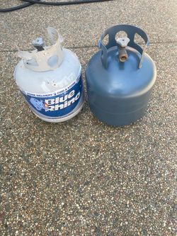 2 anti-propane cylinders