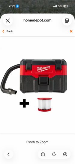 Milwaukee vacuum