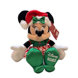 2023 DISNEY Minnie Mouse Holiday Plush Christmas NWT 15”