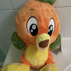 Orange Bird Scented Stuffed Toy 11 Inches Tall