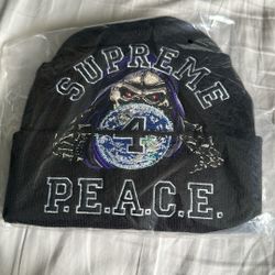 Supreme P.E.A.C.E Beanie   
