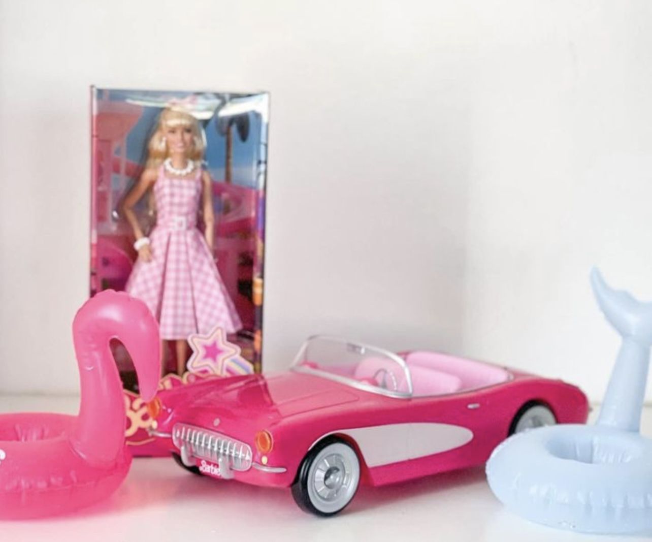 Barbie Movie Corvette And Barbie Combo AMC deal