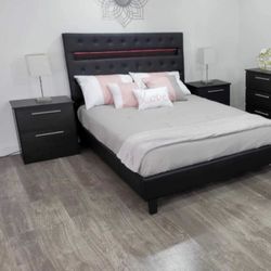 Bedroom Set Whit Mattress Included - Juego De Cuarto Con Colchón Incluido 