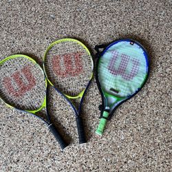 Wilson Brand Kid Tennis Rackets