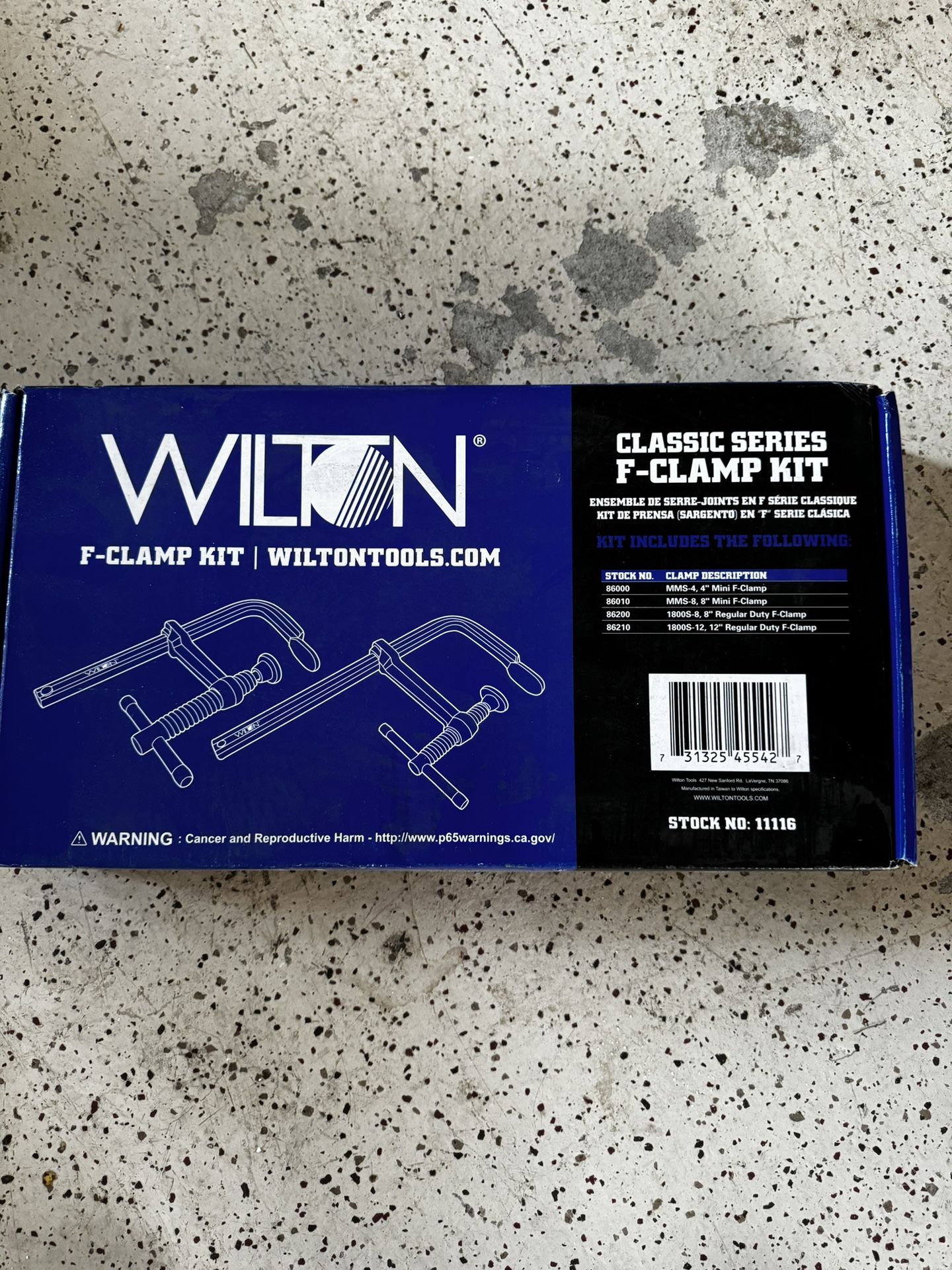 WILTON CLASSIC SERIES F CLAMP KIT