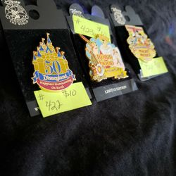 Disney Collectable Anniversary Pins