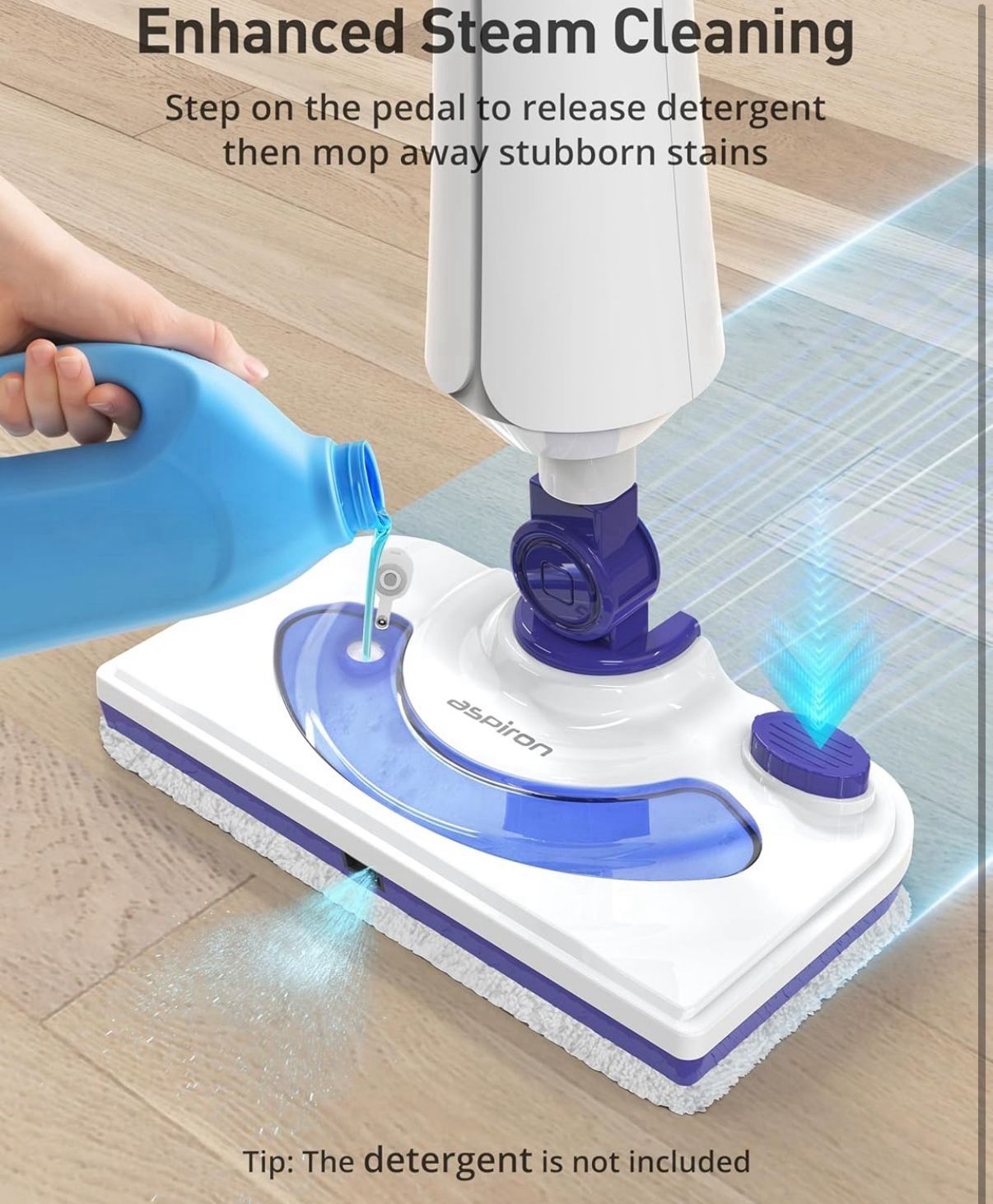 Steam map cleaner