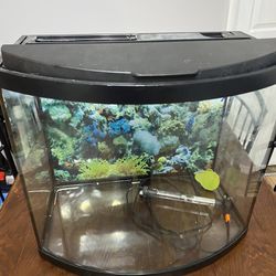 20-25 Gallon Bow Front With Lid