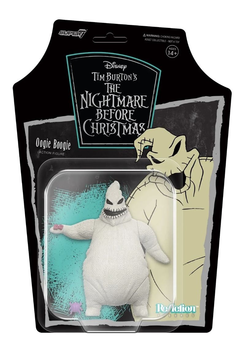 Super7 ReAction Disney OOGIE BOOGIE The Nightmare Before Christmas Action Figure