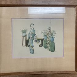 Vintage Chinese Pictures 通草画 Nice 