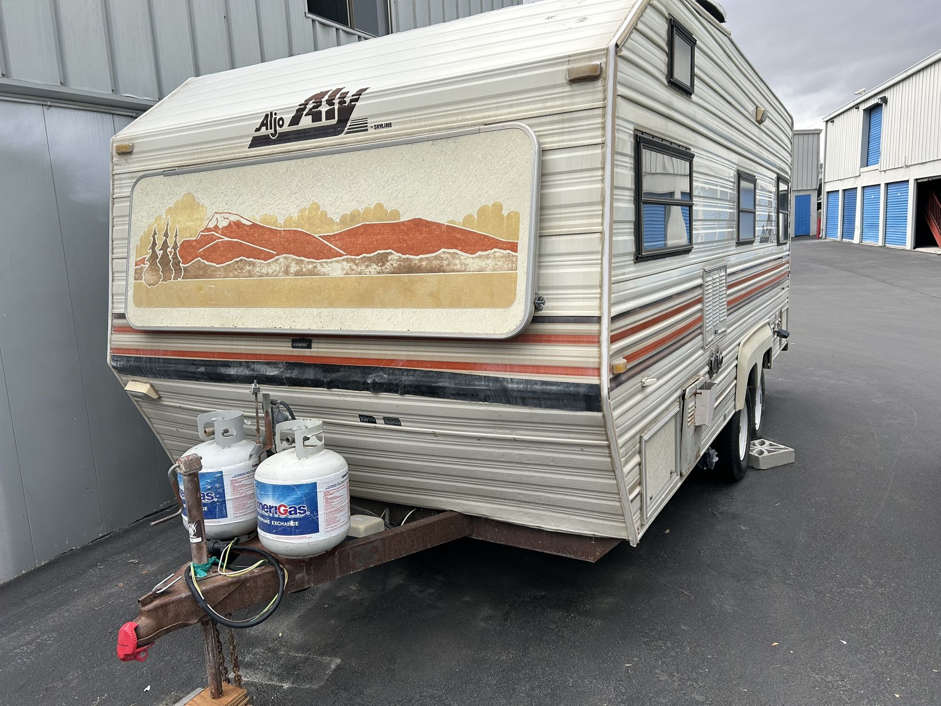 1989 Aljo Aly Travel Trailer 21’ 
