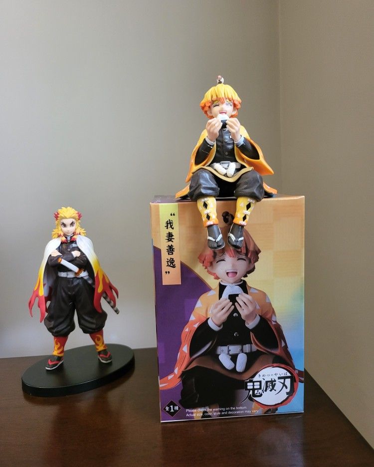 Demon Slayer Kimetsu no Yaiba: Zenitsu Agatsuma PM Perching Figure by – The  Little Things