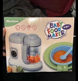 Baby food steamer