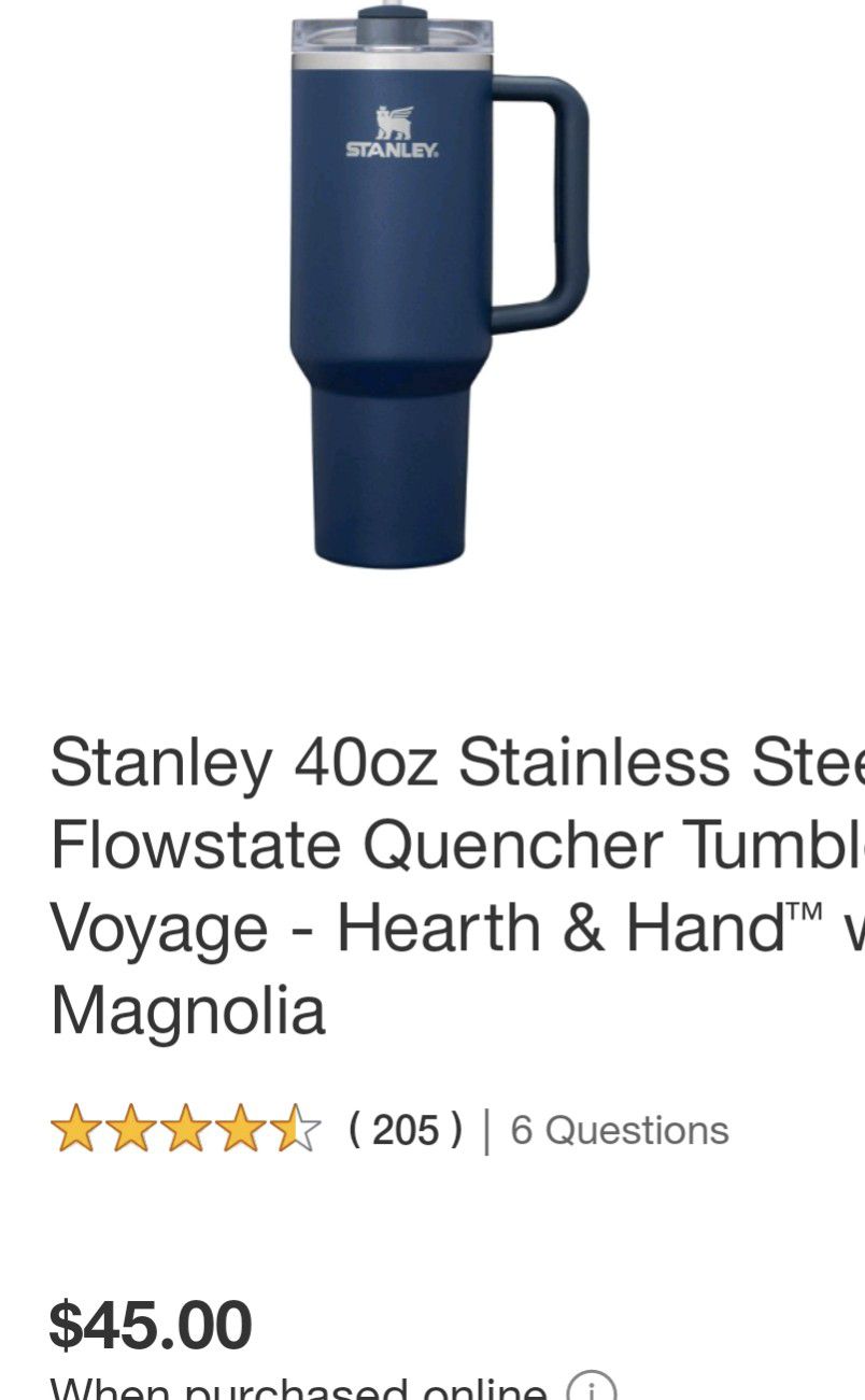 STANLEY Quencher H2.0 FlowState Tumbler 40oz (Rose Quartz) for Sale in San  Diego, CA - OfferUp