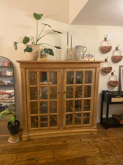 Wooden hutch