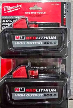 Milwaukee m18 6.0 high output battery pack