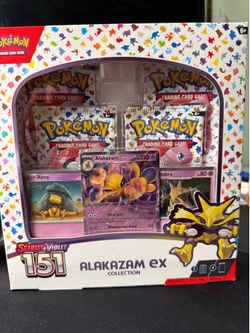 Pokemon 151 Alakazam ex collection