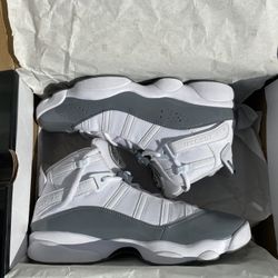 Jordan 6 Rings 'White Cool Grey'