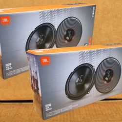 JBL Club Car Speakers 2 Sets 6 1/2 Inch 2-Way Coaxial Speaker System 360 Watts Package Club64 🚨 Payment Options Available 🚨 No Credit Needed 🚨 